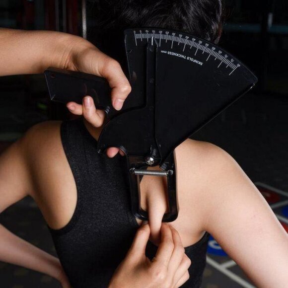 Digital body fat caliper skin fold skinfold body fat caliper body fattester1Pack - Picture 9 of 12